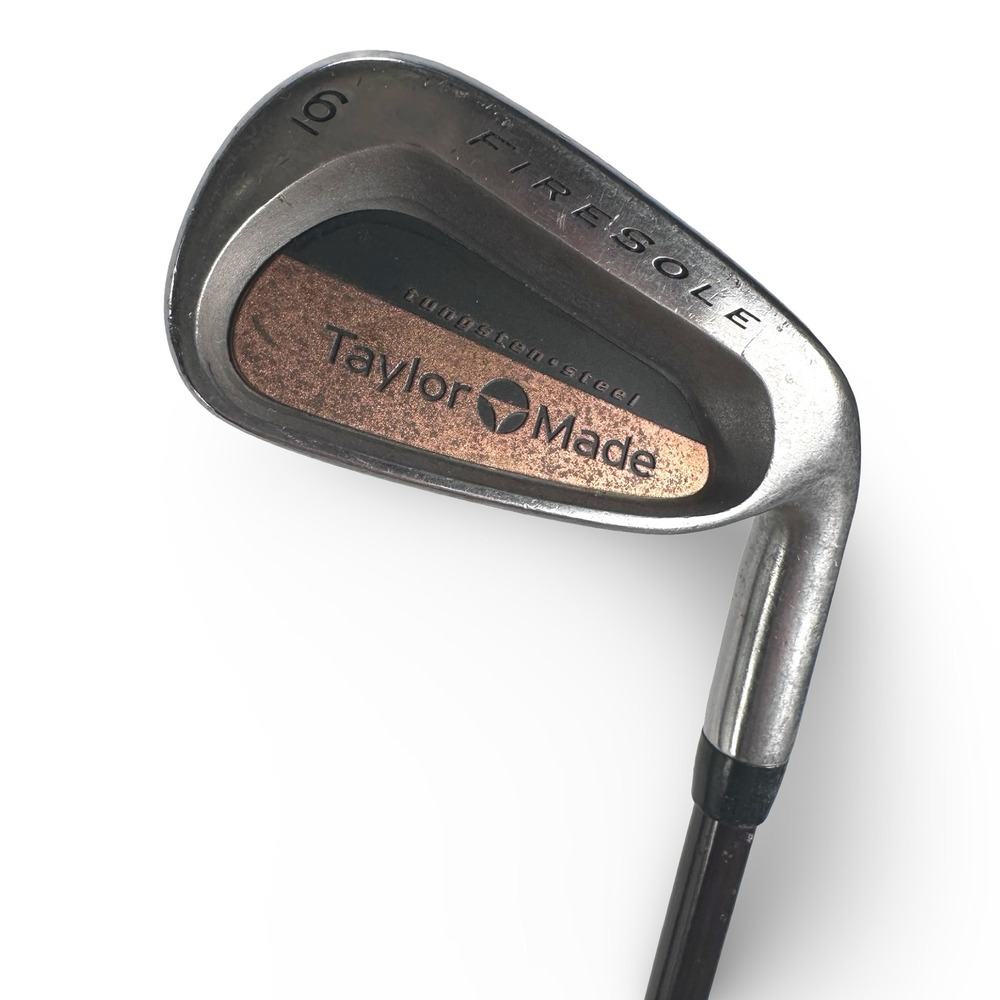 TaylorMade FireSole Tungsten Steel 6 Iron Right Hand Bubble R-80 Graphite 38"